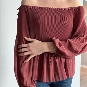 Wilfred blush pink blouse